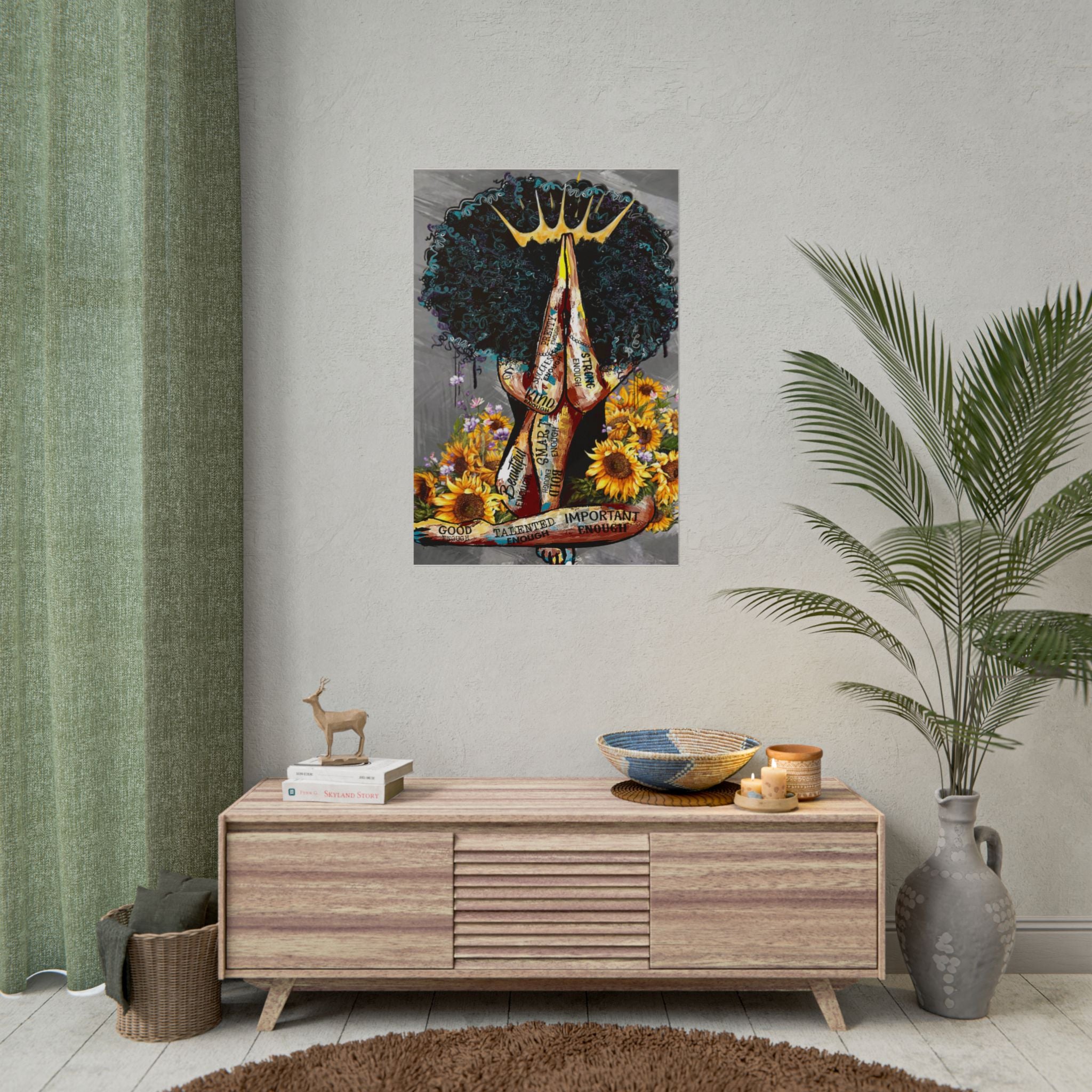 "Prayer Queen" Poster Print