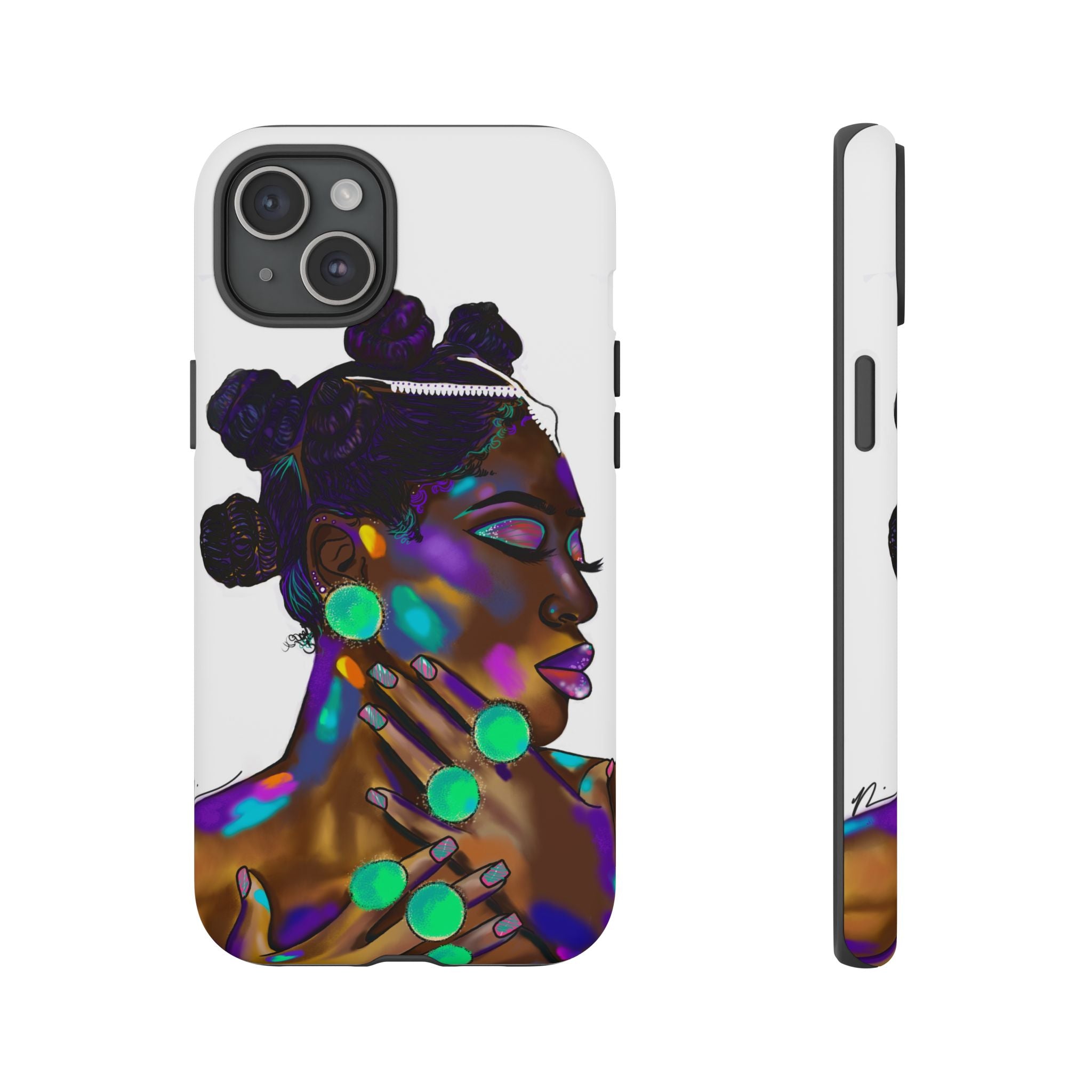 "Bantu Knots"  Tough Cases"