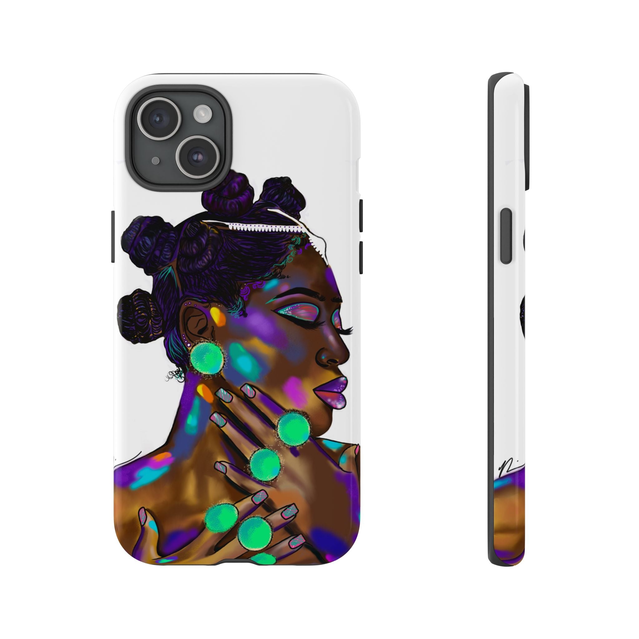 "Bantu Knots"  Tough Cases"