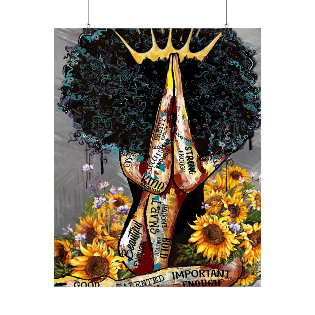 "Prayer Queen" Poster Print