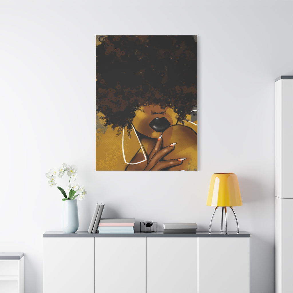 "Mahogany" Canvas Print