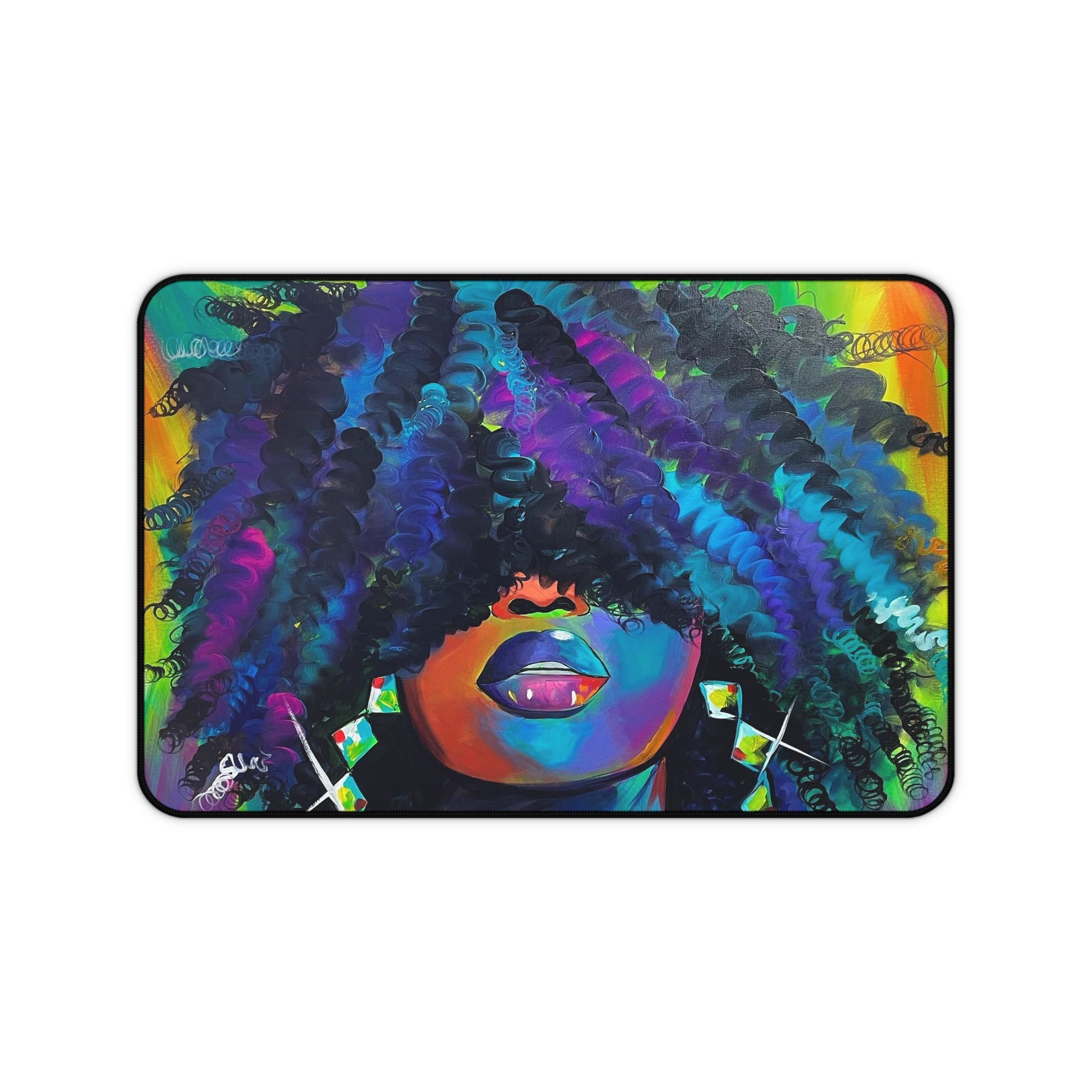 "Fro Girl" Desk Mat