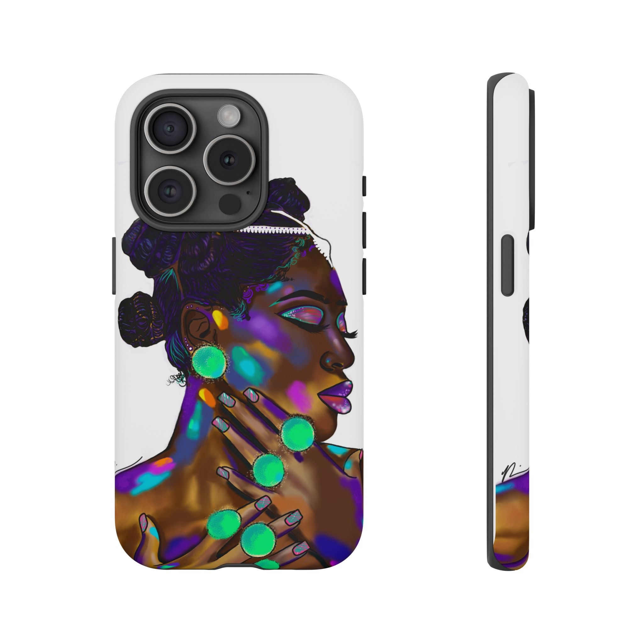 "Bantu Knots"  Tough Cases"