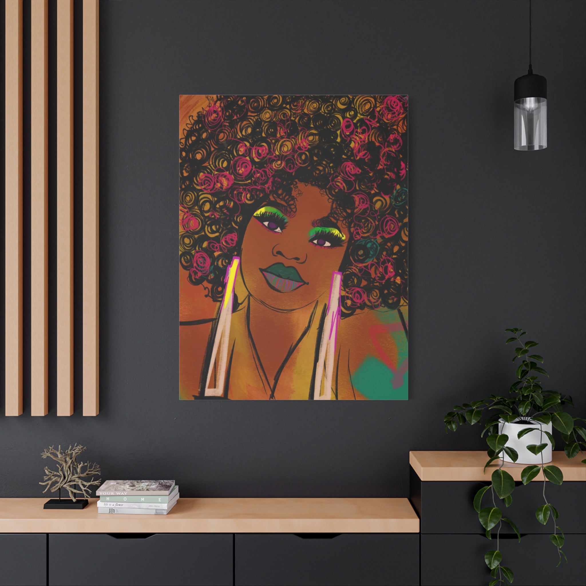 "Heart Strings" Canvas Print