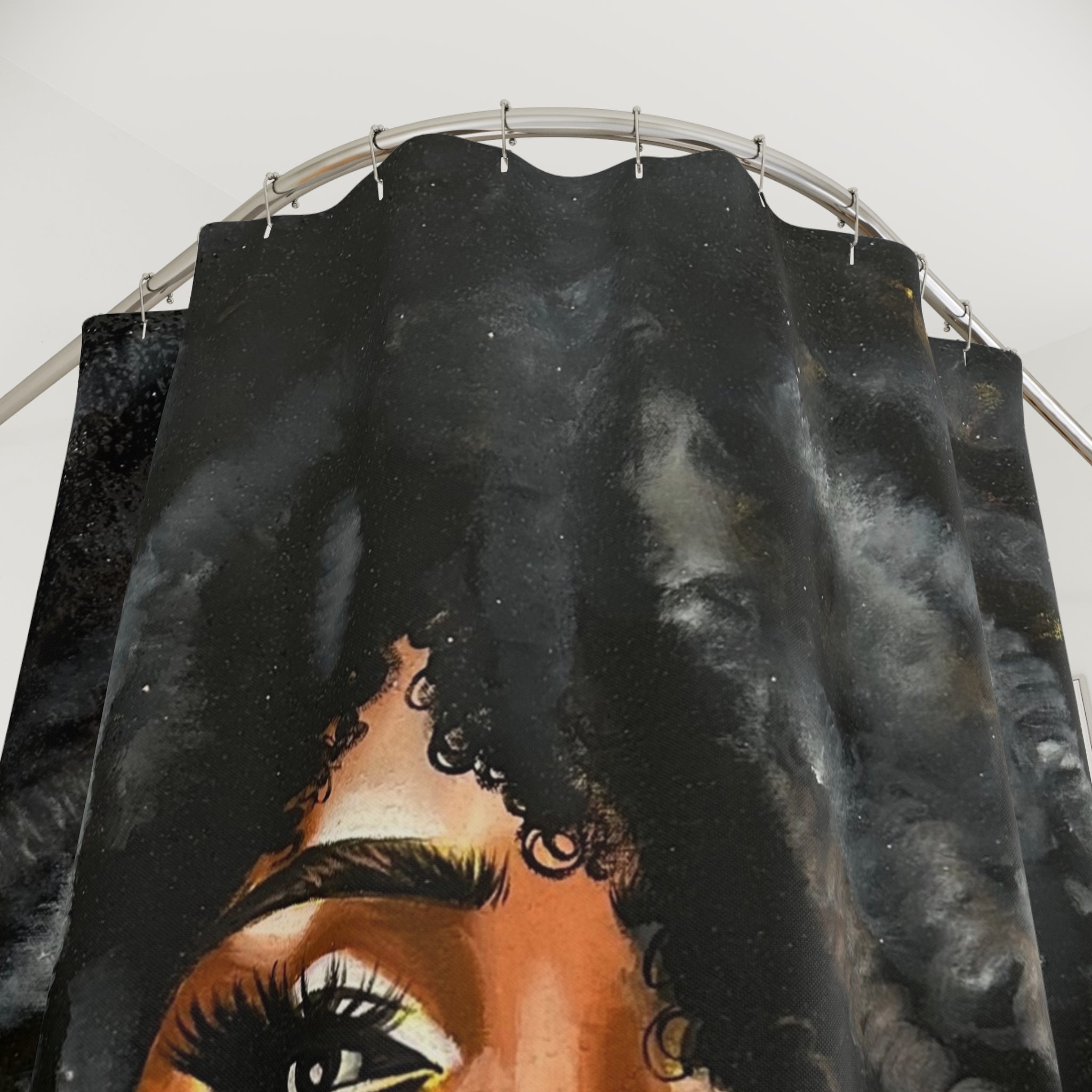 "Black Diamond"  Shower Curtain