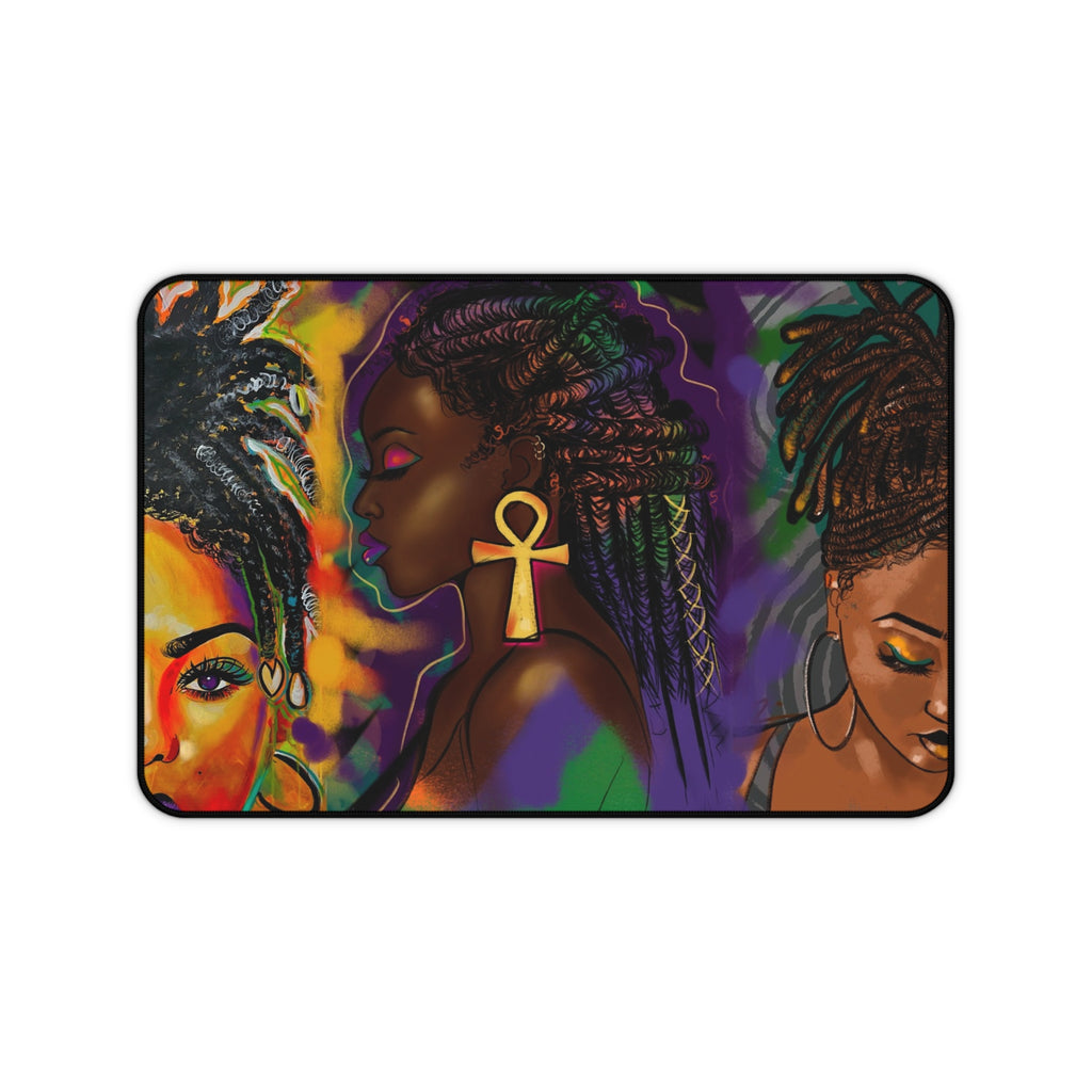 "Loc Queens" Desk Mat